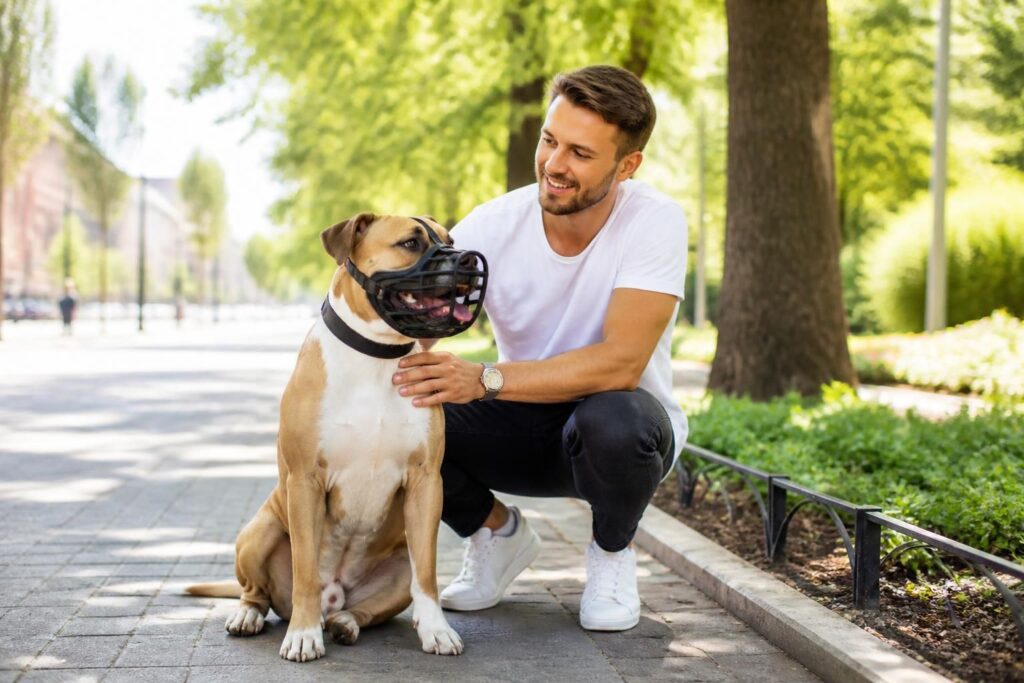 La muselière pour chien : quand et comment bien l’utiliser
