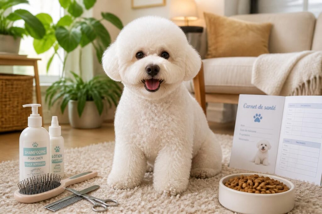 découvrez tout sur le bichon frisé : conseils d'entretien, traits de caractère et informations essentielles sur sa santé pour bien prendre soin de votre compagnon.