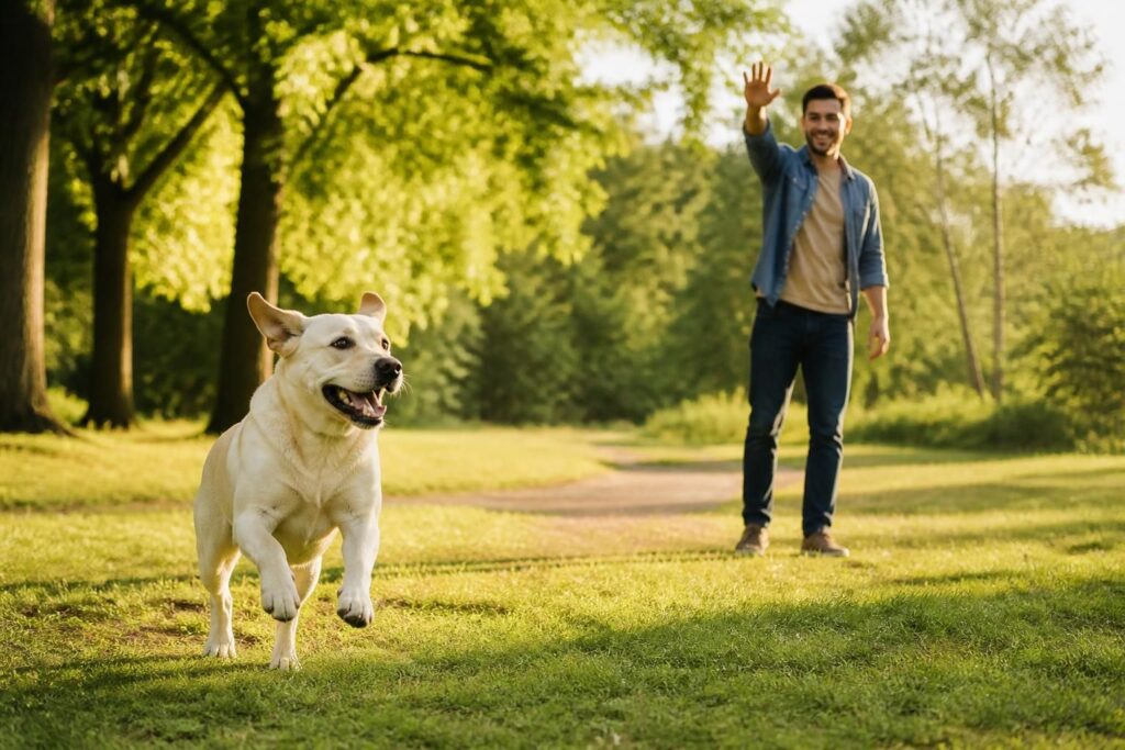 découvrez comment apprendre à votre chien le rappel efficace pour qu'il revienne toujours à vous en toute sécurité et confiance.