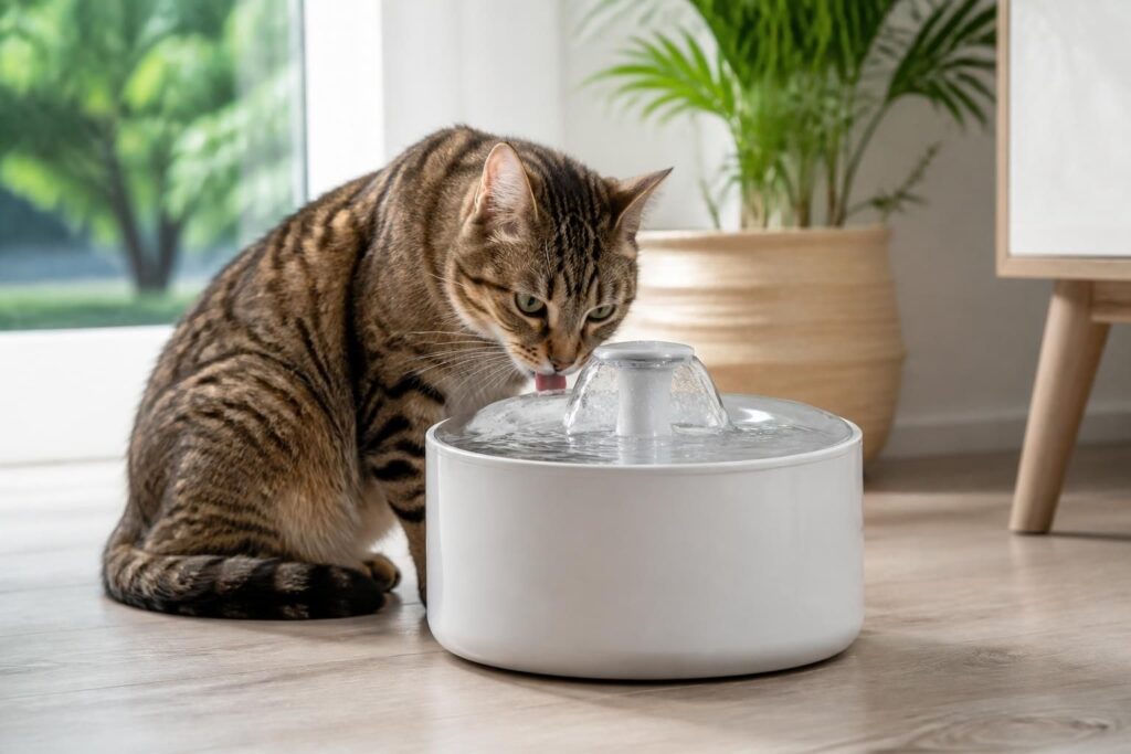 découvrez pourquoi adopter une fontaine à eau pour chat améliore la santé et le bien-être de votre compagnon félin en lui offrant une eau fraîche et filtrée en continu.