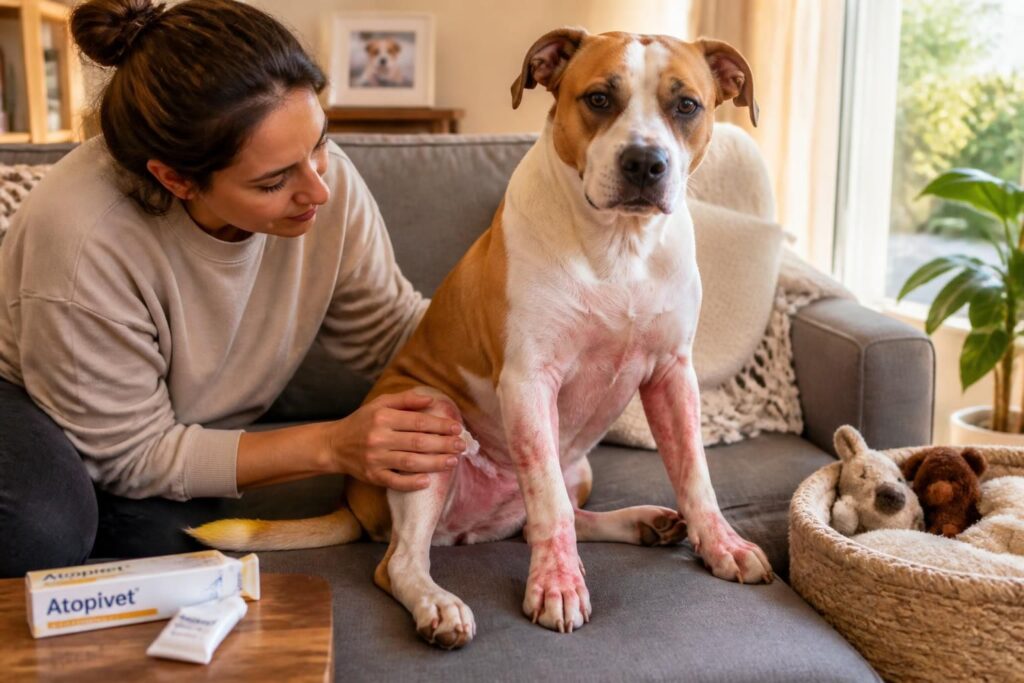 La dermatite atopique du chien : soulager son animal