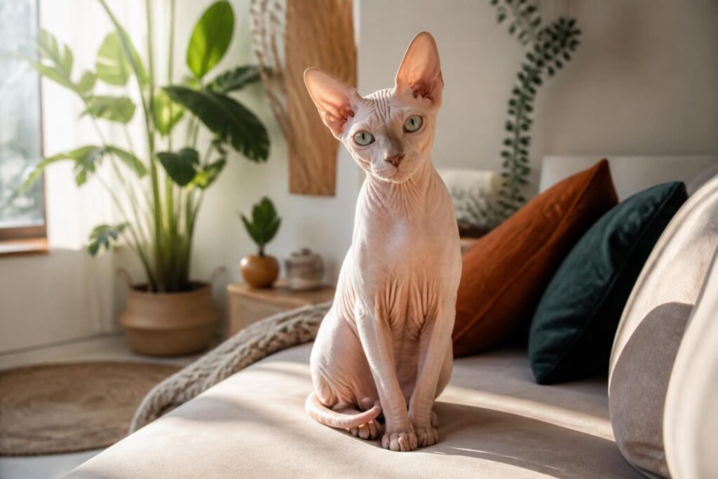 découvrez comment vivre avec un chat sphynx, un compagnon sans poils au caractère unique, et apprenez ses besoins particuliers pour une cohabitation harmonieuse.
