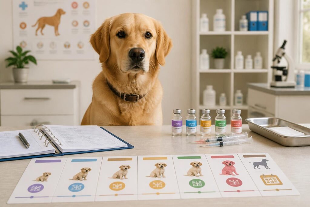 découvrez le calendrier des vaccins essentiels pour votre chien et les rappels indispensables pour assurer sa santé tout au long de sa vie.