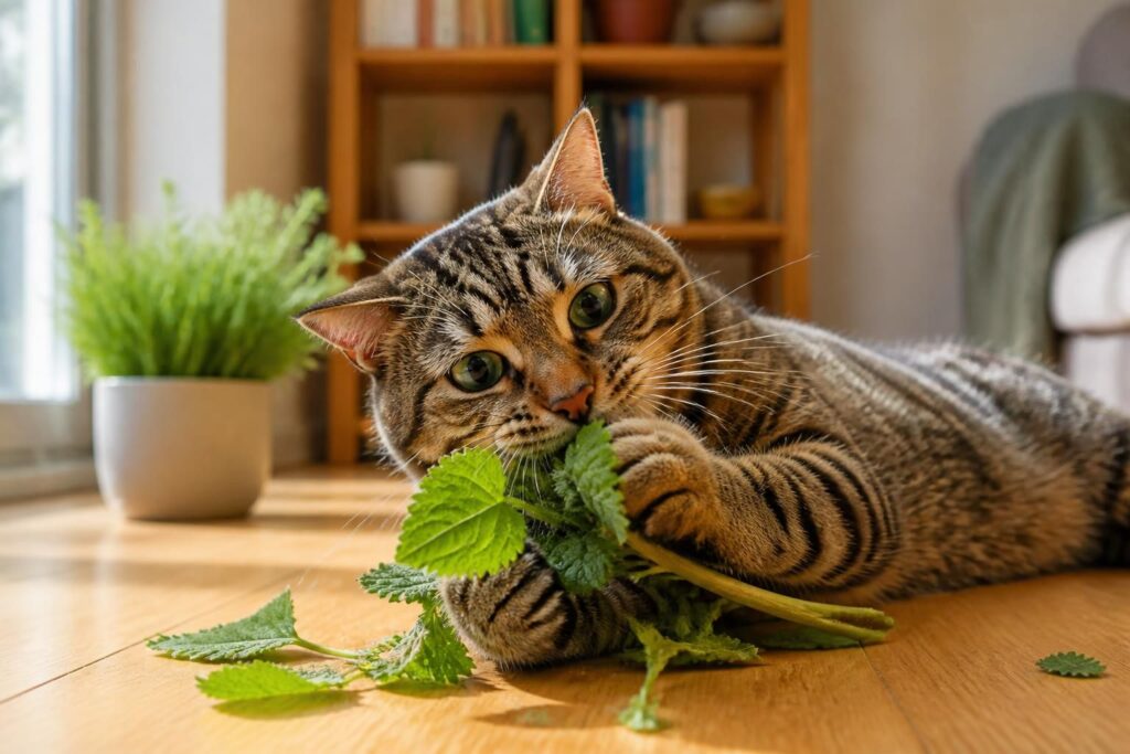 découvrez les véritables bienfaits de l'herbe à chat et pourquoi elle est indispensable pour le bien-être de votre félin.