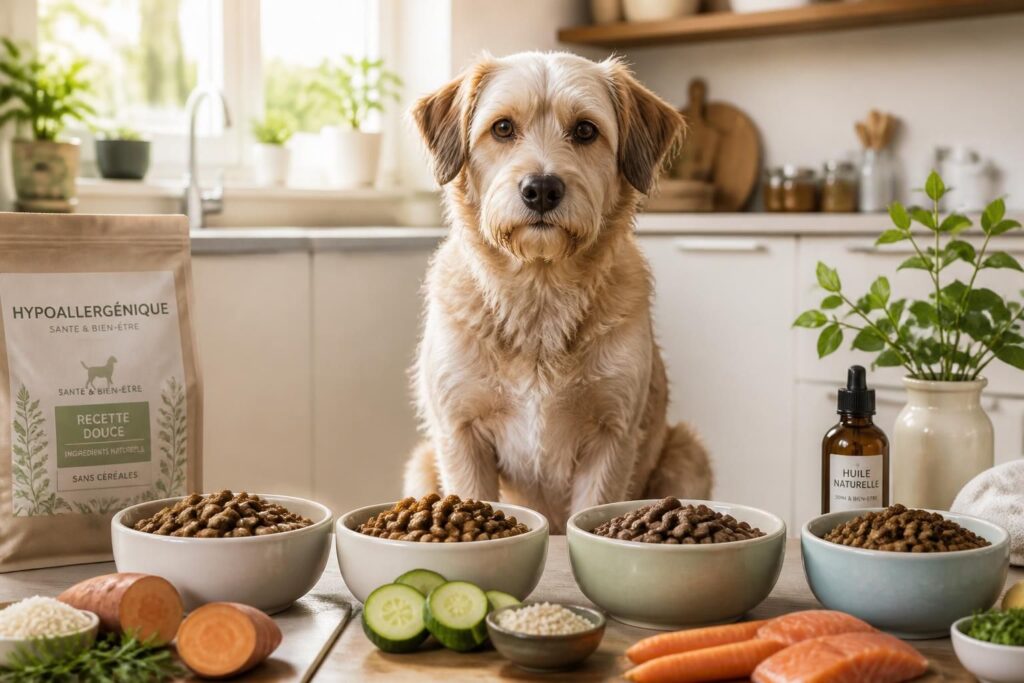découvrez comment choisir la meilleure croquette hypoallergénique pour chien, idéale pour les compagnons sensibles. guide complet pour une alimentation adaptée et équilibrée.