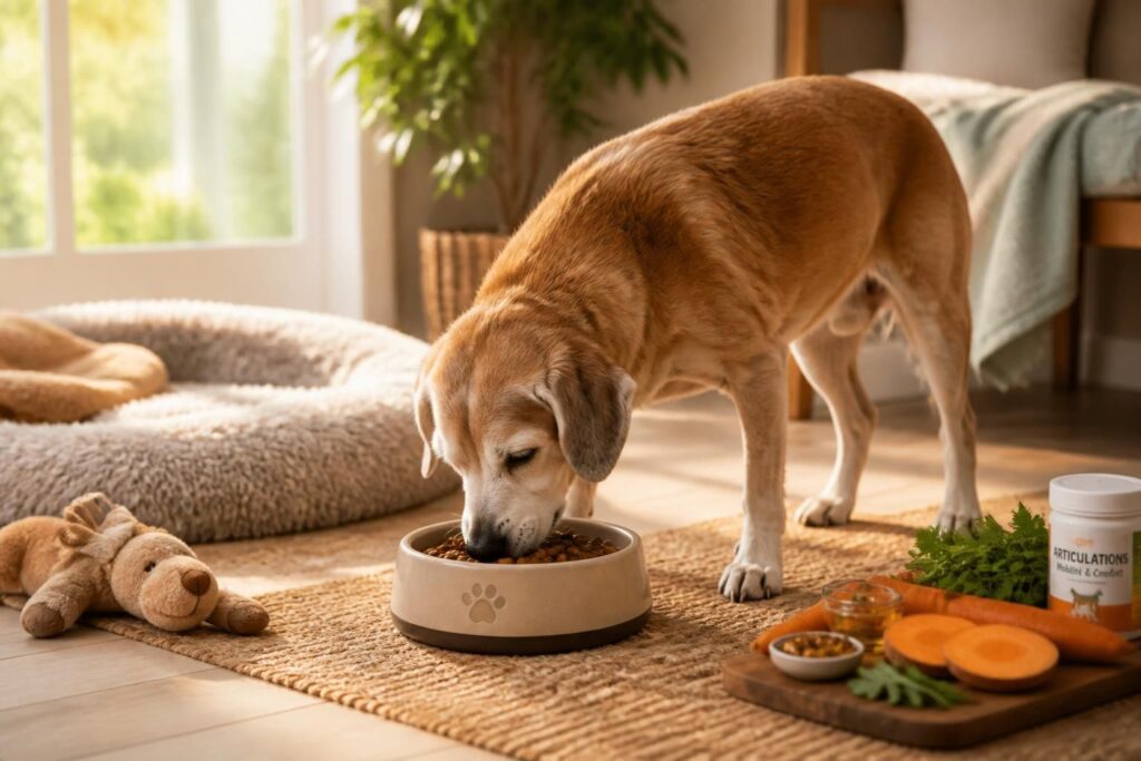 découvrez comment choisir des croquettes adaptées pour chien souffrant d'arthrose afin de soulager ses articulations et améliorer son bien-être au quotidien.