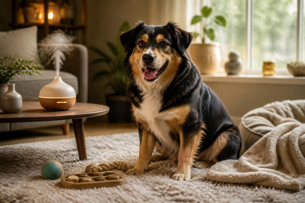 découvrez les solutions efficaces pour calmer votre chien stressé et apaiser votre compagnon à quatre pattes en toute douceur.