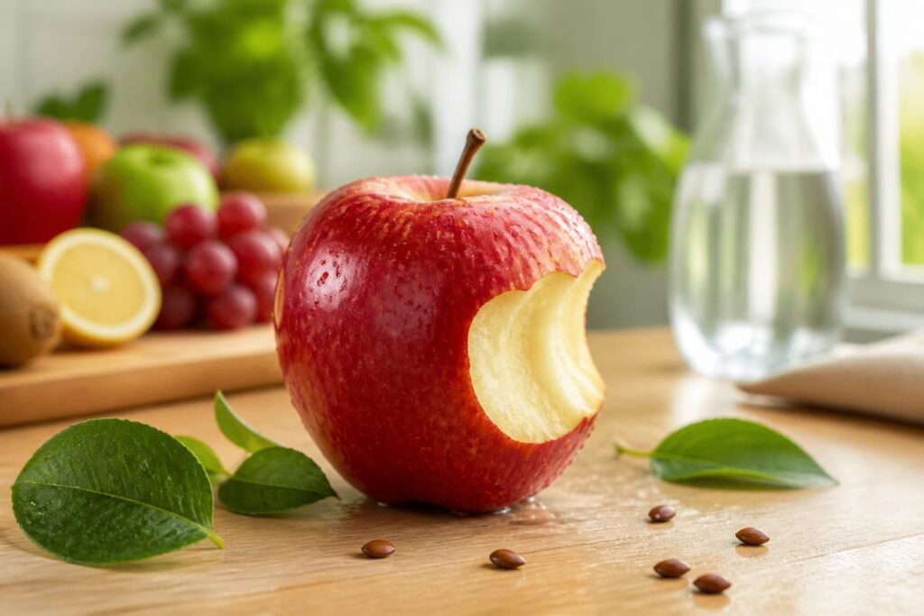 découvrez les calories dans la pomme et ses bienfaits nutritionnels pour une alimentation saine. informations détaillées pour profiter pleinement de ce fruit santé.