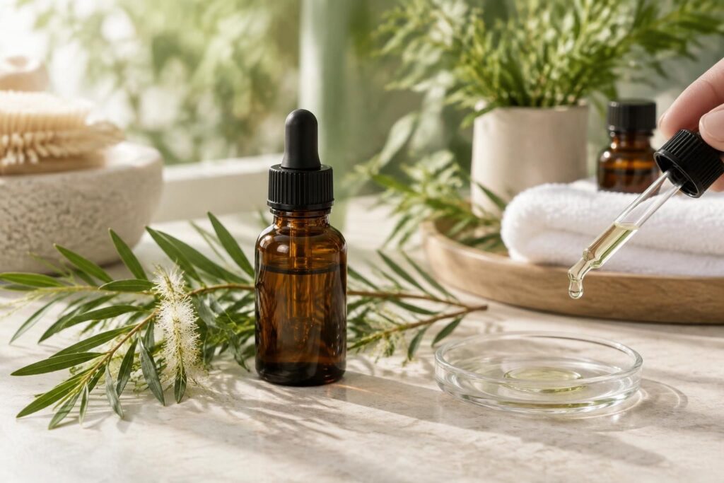 découvrez les bienfaits de l’huile essentielle de tea tree, ses usages courants et les précautions à connaître pour l’utiliser en toute sécurité.