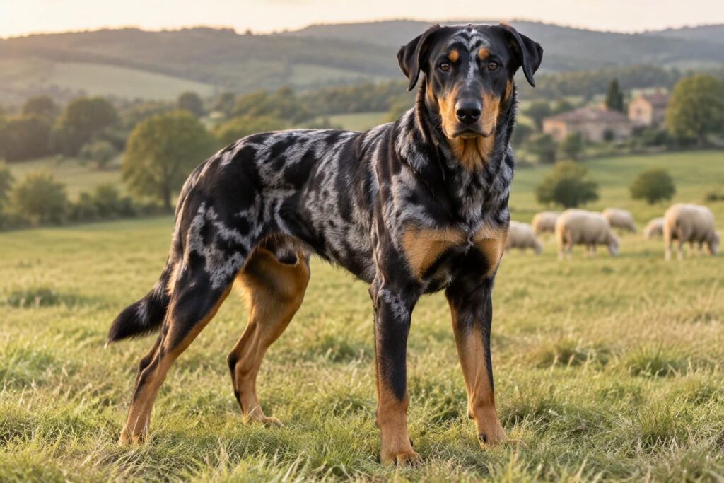 Beauceron arlequin : caractéristiques et particularités de ce chien de berger