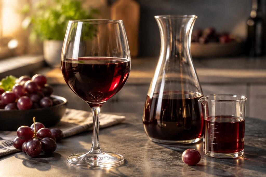 Calories vin rouge 25cl : quelle quantité d&rsquo;énergie consommez-vous ?