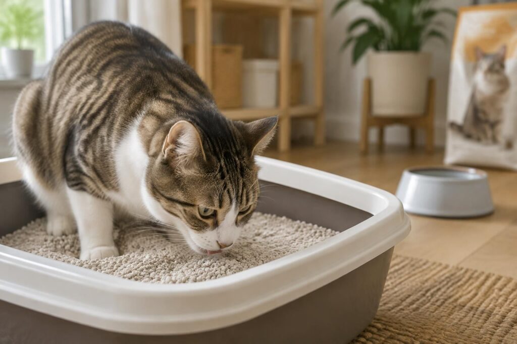 découvrez pourquoi votre chat mange sa litière, les causes possibles de ce comportement et les conseils pour protéger sa santé.